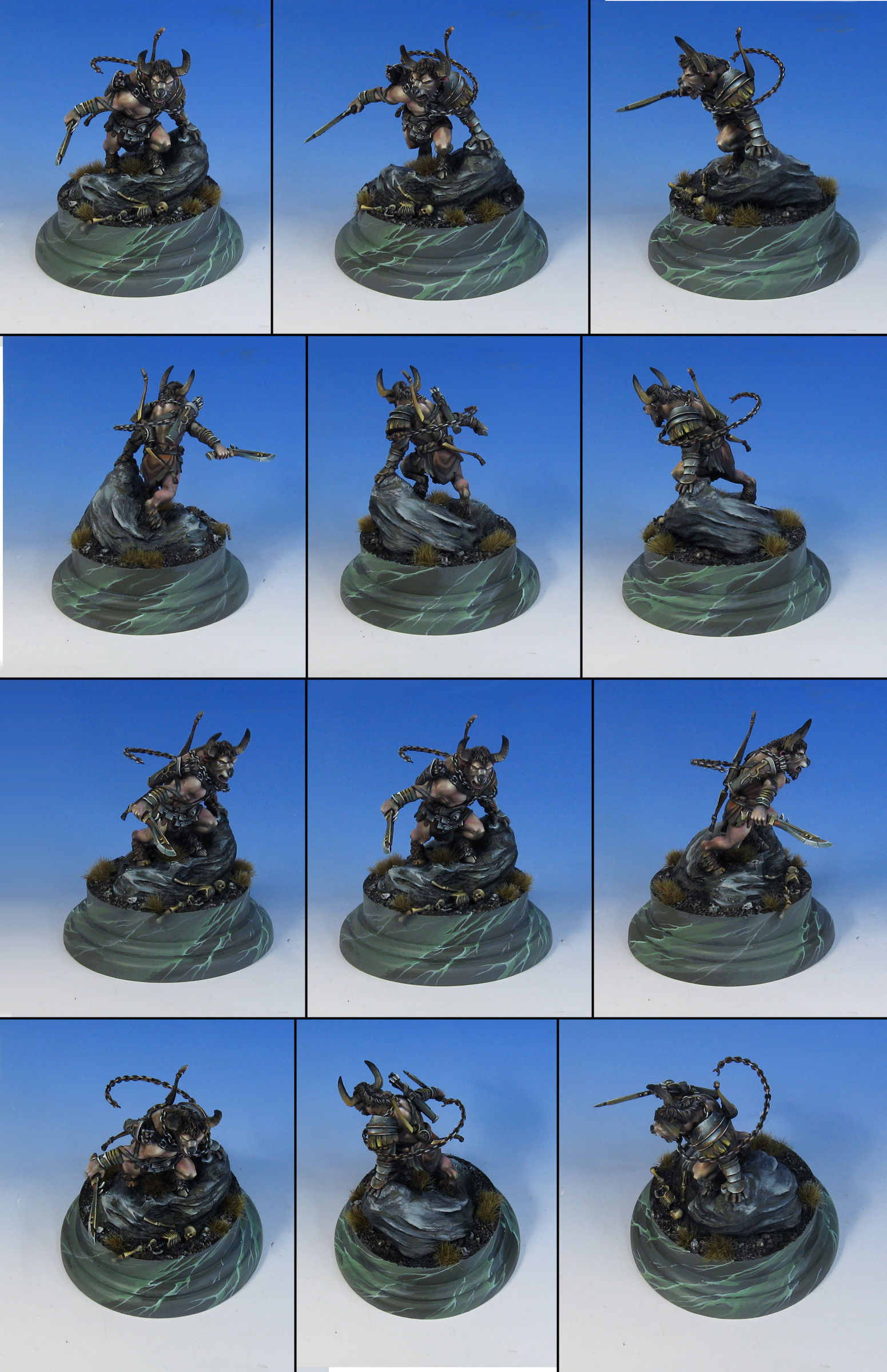 Kickass Kickstarter RPG Fantasy Miniatures by Minx Studio with